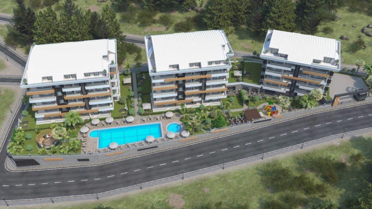 Престижный, готовый к проживанию комплекс в центральном районе Алании