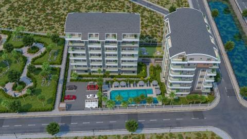 Готовый жилой комплекс недалеко от моря в районе Каргыджак