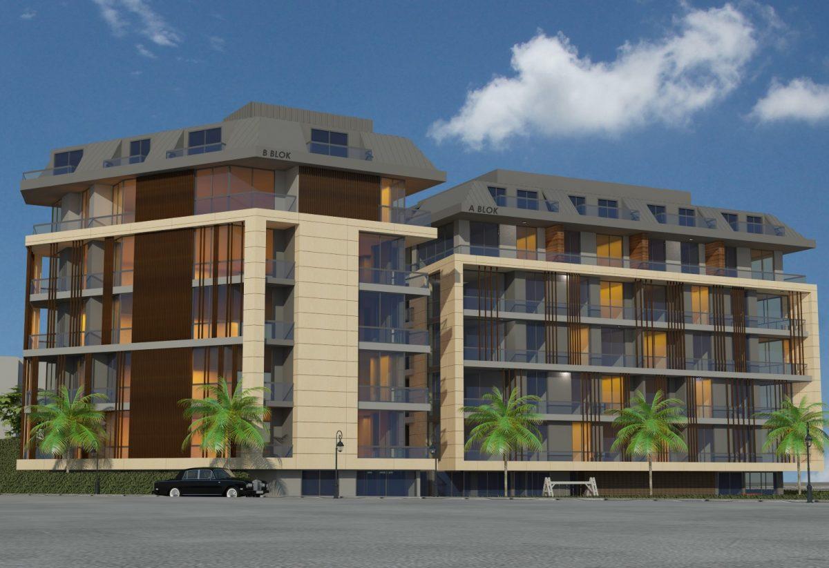 Комплекс в парковой зоне в самом центре Алании