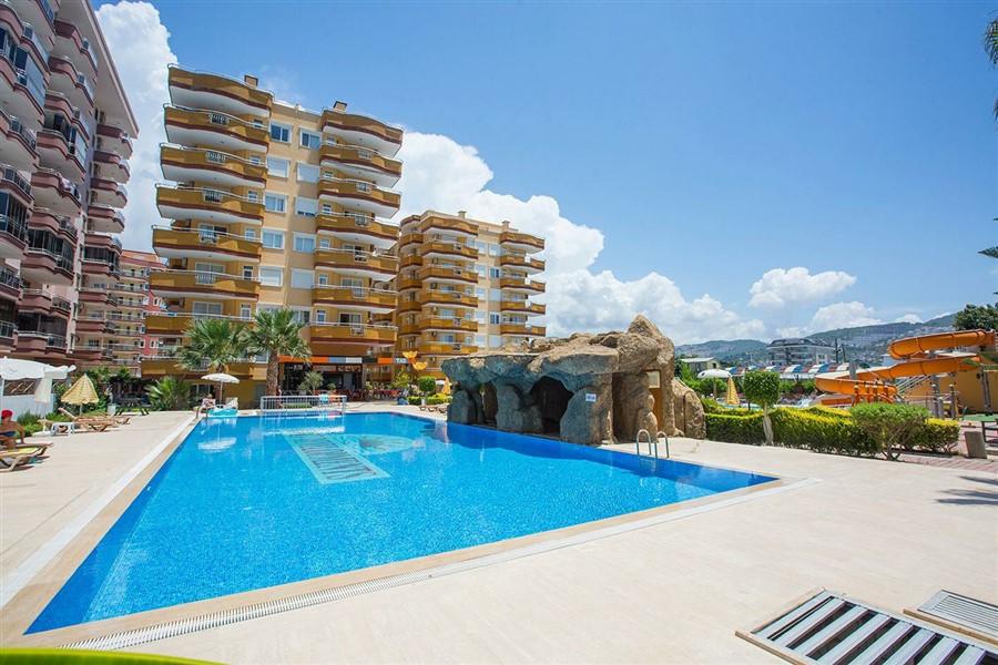 Меблированная квартира 2+1 в Махмутларе 150 метров до моря