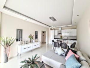 Уютная квартира 1+1 в хорошем комплексе в Каргыджаке