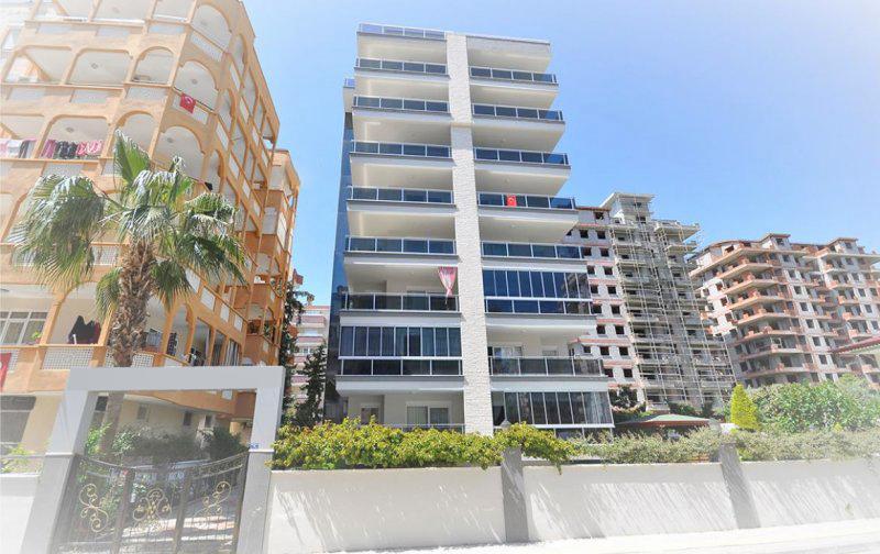 Апартаменты с видом на горы в Махмутларе