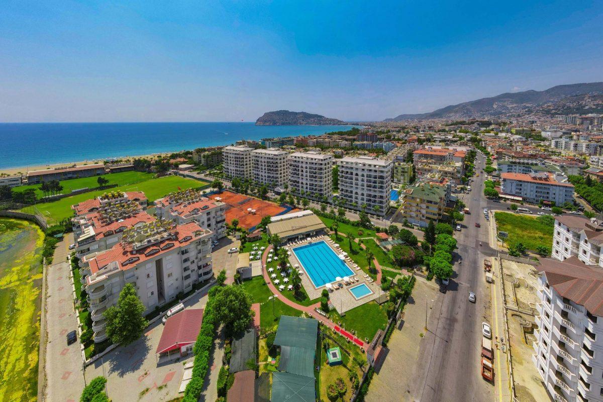 Апартаменты в люксовом комплексе в центре Аланьи
