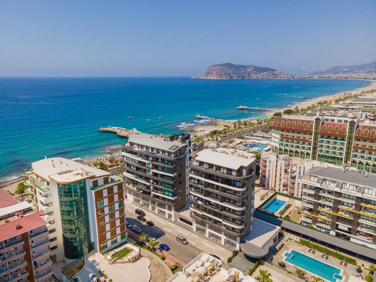 Апартаменты 3+1 с мебелью на первой береговой линии