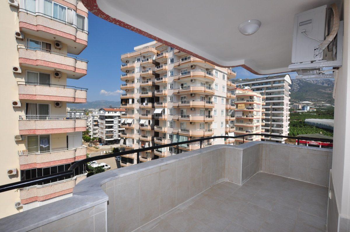 Трехкомнатная квартира с мебелью и двумя балконами в районе Махмутлар - Фото 14