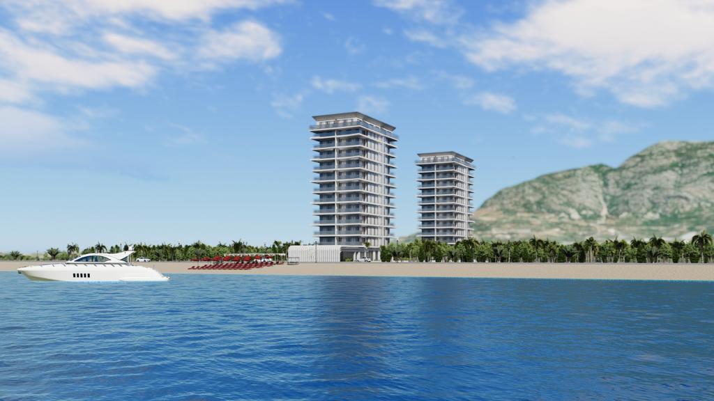 Новый инвестиционный проект на первой береговой линии в районе Махмутлар