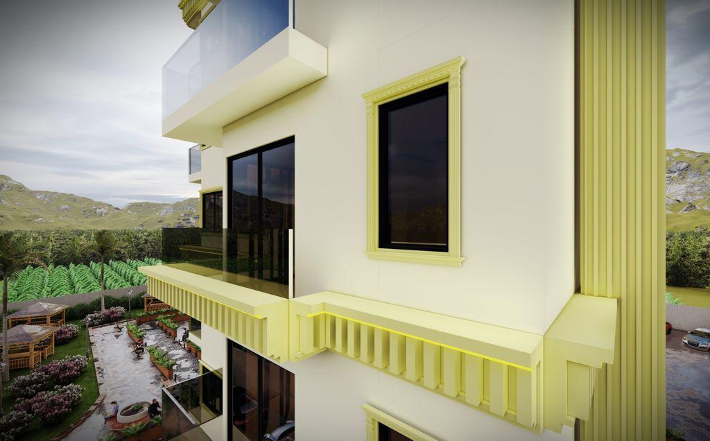 Апартаменты 1+1 в новом строящемся комплексе в Махмутларе - Фото 3