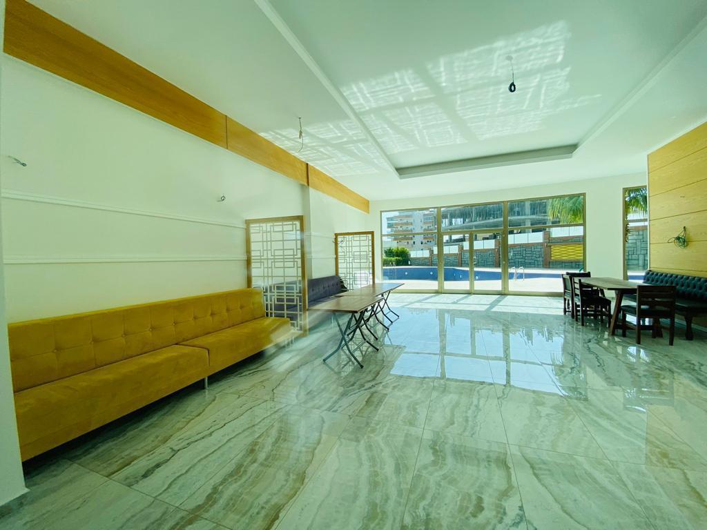 Двухкомнатная квартира с отличным видом на море в районе Махмутлар в комплексе с богатой инфраструктурой  - Фото 5