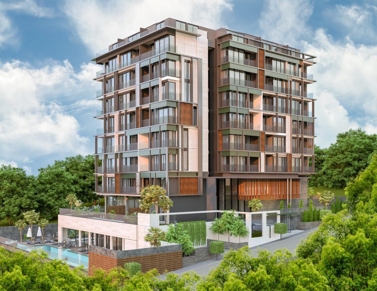 Новый проект современного жилого комплекса в центре района Авсаллар