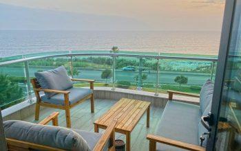 Трехкомнатная квартира с панорамным видом на море в районе Каргыджак