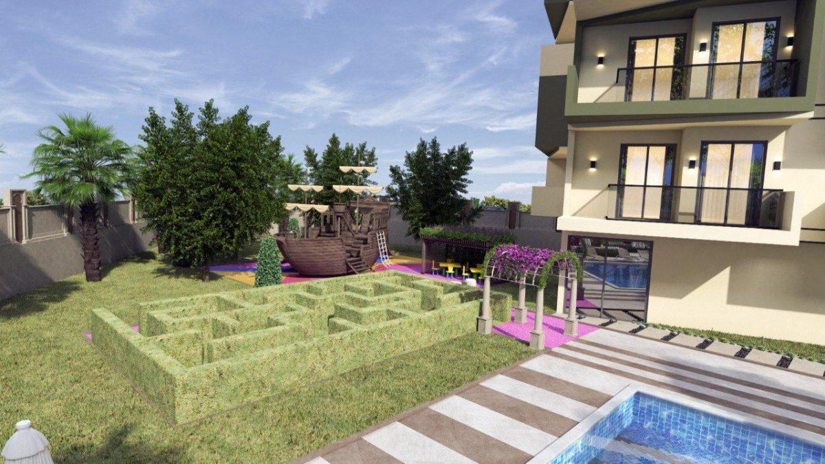 Новый проект жилого комплекса с отличной инфраструктурой в районе Демирташ - Фото 29