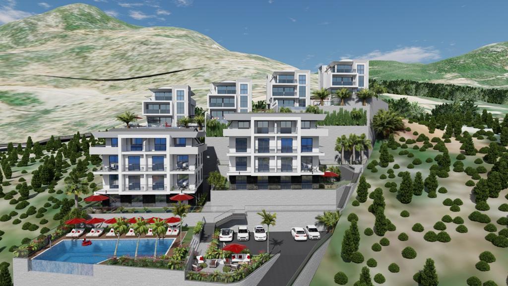 Виллы и двухуровневые апартаменты в новом проекте NEVA HİLL VİLLAS в районе Тепе - Фото 4