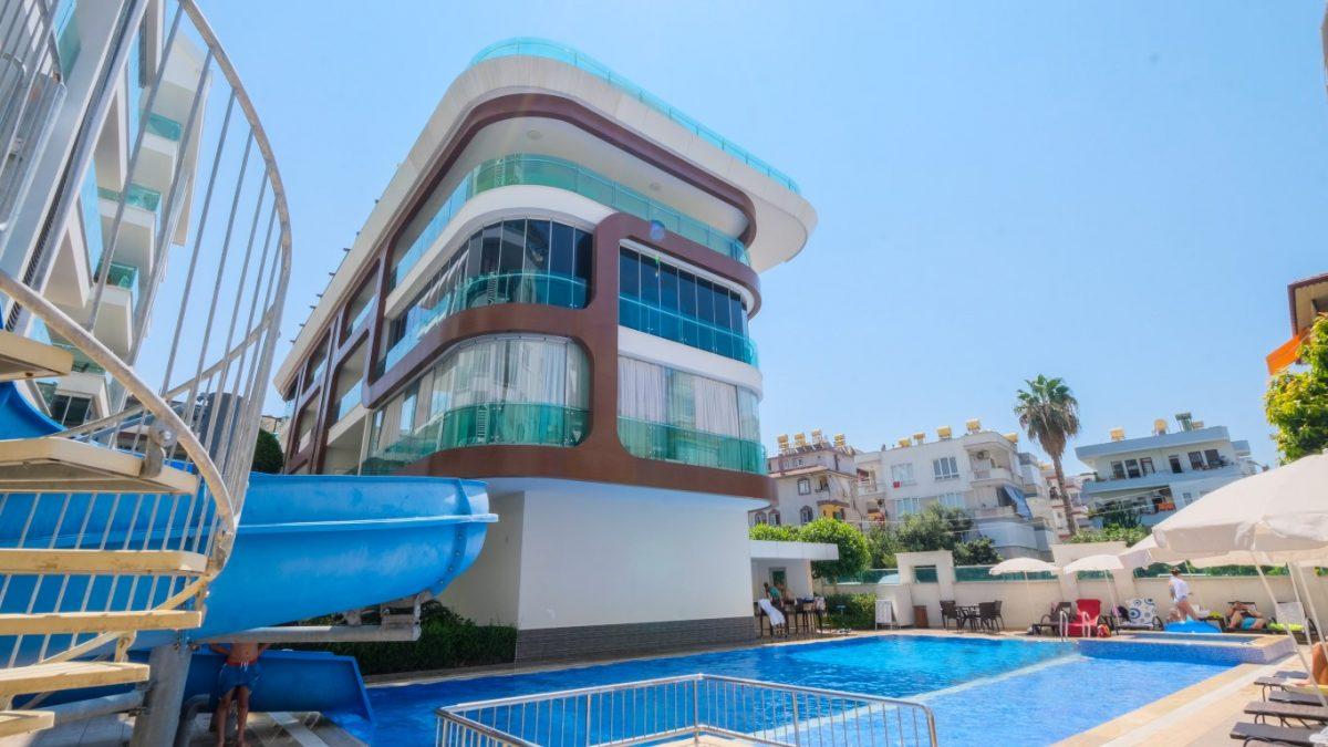 Двухкомнатная квартира рядом с пляжем Клеопатра