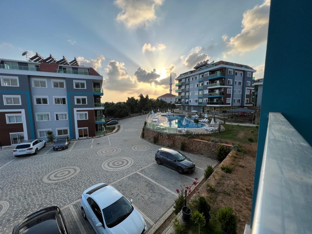 Двухкомнатная квартира с потрясающим видом на турецкие пейзажи в районе Оба - Фото 10