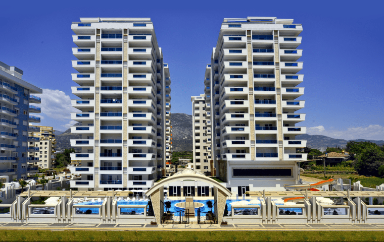 Двухкомнатная меблированная квартира 55 м² в районе Махмутлар