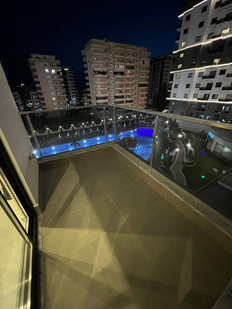 Меблированная квартира 88 м² с видом на бассейн в районе Махмутлар  - Фото 17