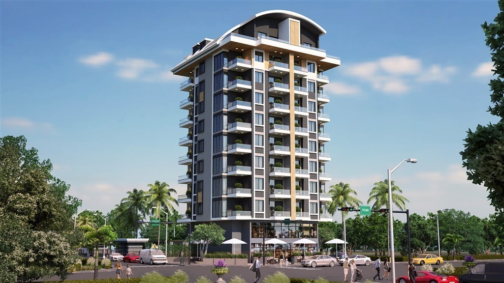 Инвестиционный проект на стадии строительства в районе Мухмутлар