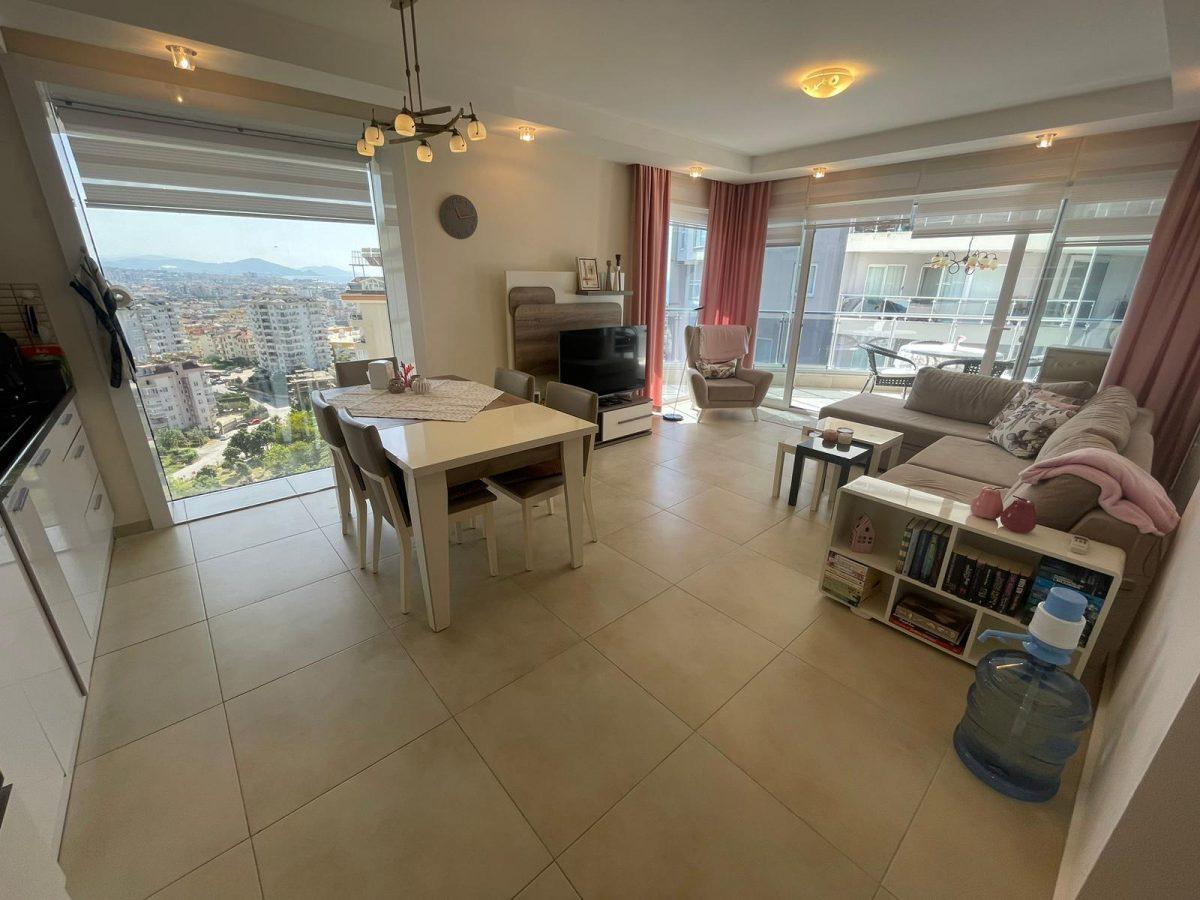 Меблированная квартира 100 м² с видом на море и горы в районе Джикджилли  - Фото 12