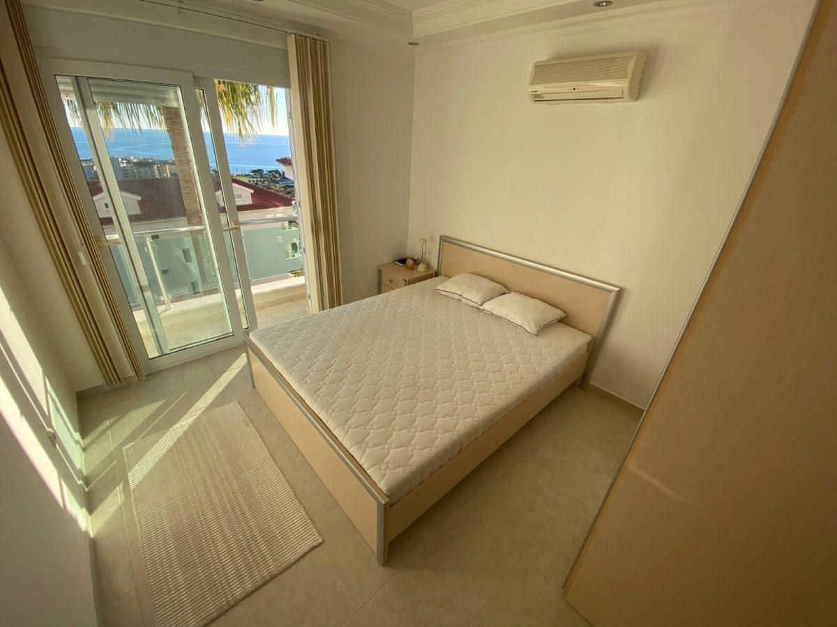Квартира планировкой 2+1 в районе пляжа Клеопатра с видом на море  - Фото 15