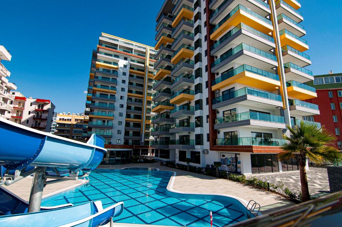 Меблированная квартира с видом на море в районе Махмутлар в 50 м от пляжа - Фото 26