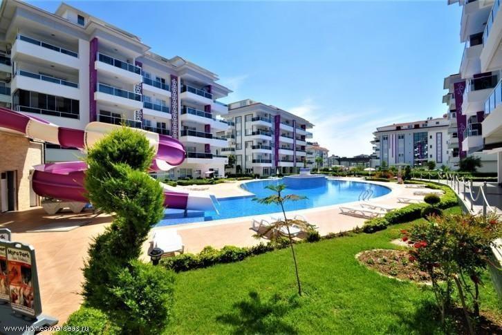Просторные трехкомнатные апартаменты в районе Алании - Кестель, Турция 