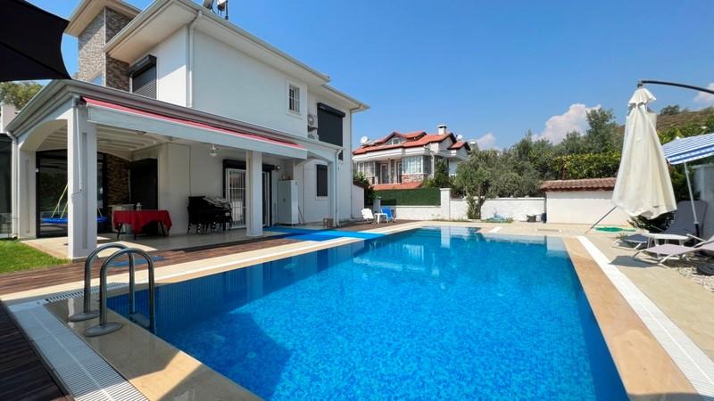 Меблированная вилла площадью 500 м2, с собственным бассейном, Фетхие, Турция  - Фото 3