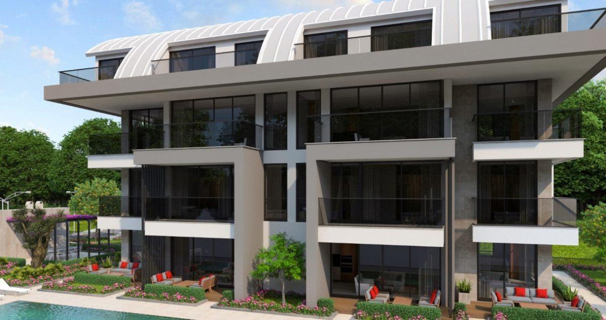 Новый проект с просторными апартаментами в центральном районе Алании с ВНЖ - Фото 2