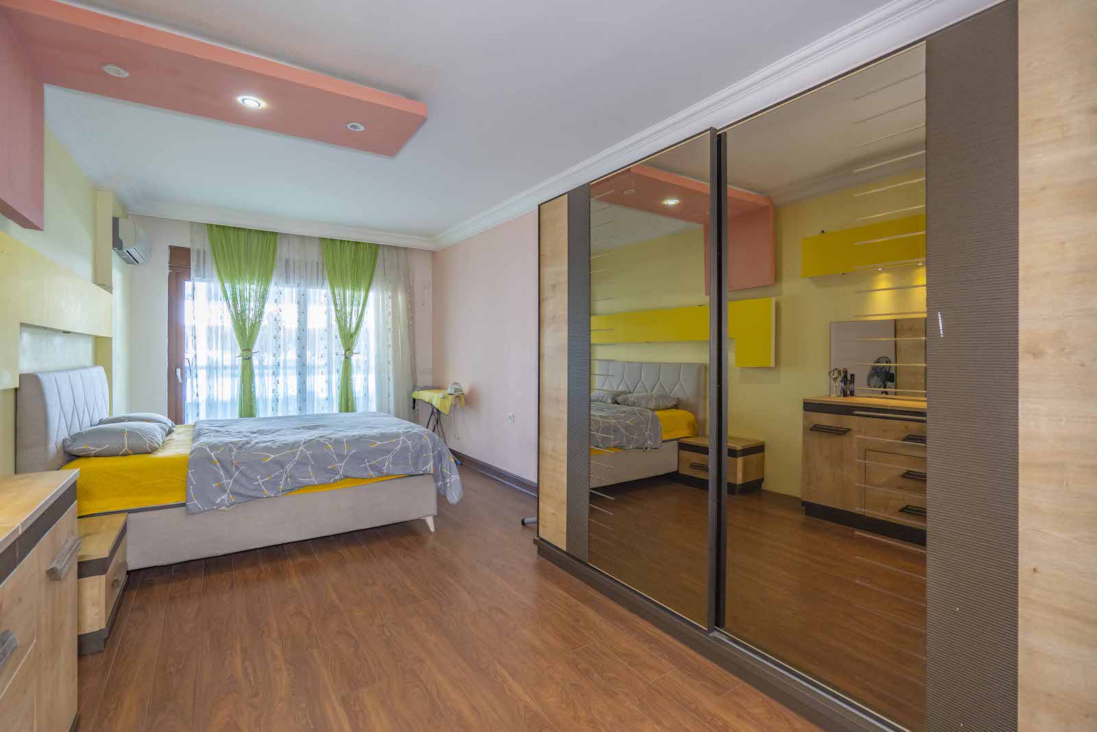 Меблированные апартаменты 2+1 в 250 метрах от моря в Кестеле, Алания - Фото 18