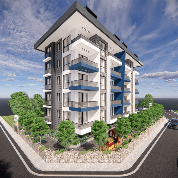 Новый проект жилого комплекса в районе Алании, Джикджилли  - Фото 8
