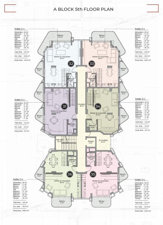 Жилой комплекс с апартаментами популярных планировок на первой береговой линии в Махмутларе - Фото 12