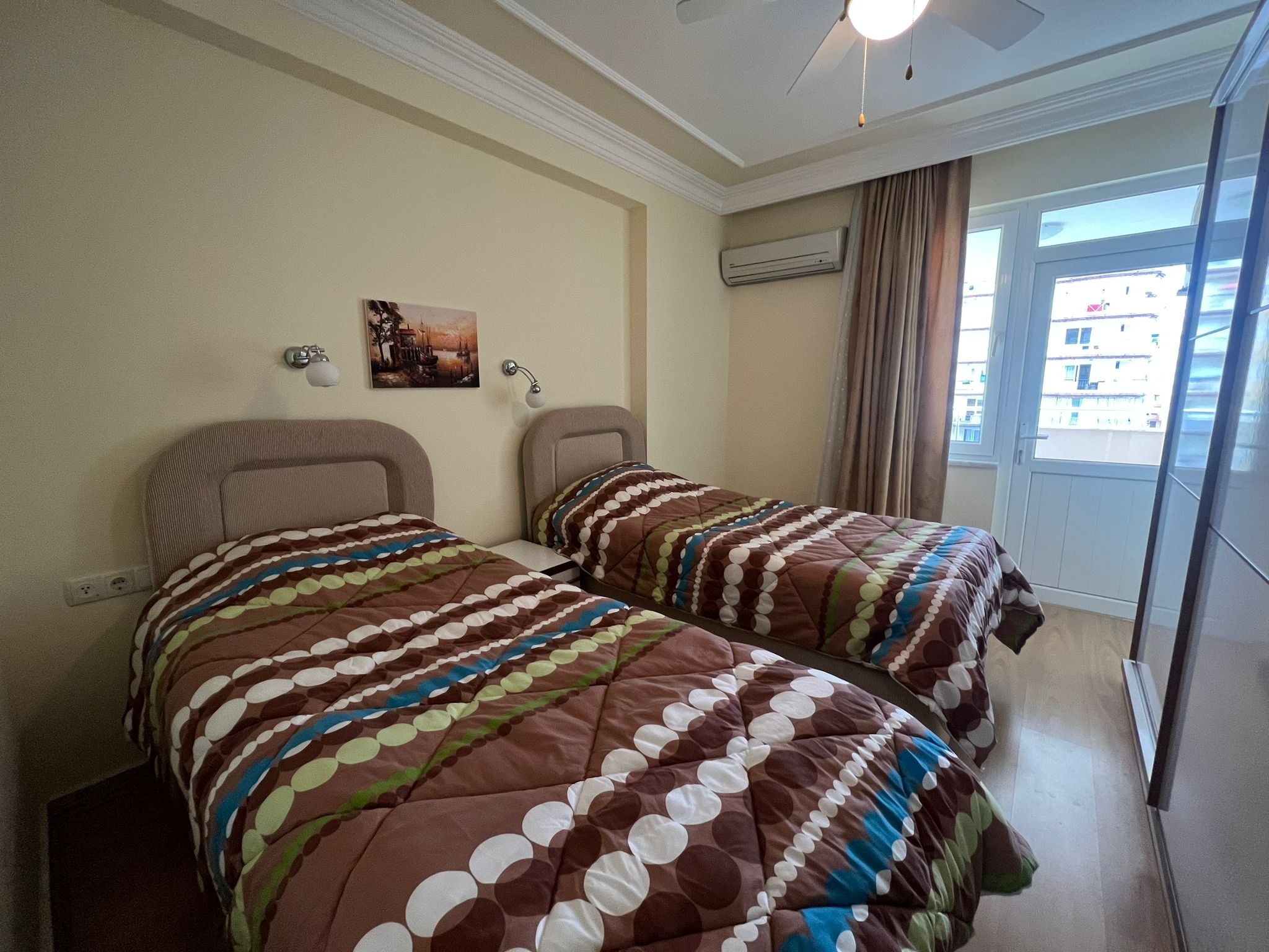 Стильные трехкомнатные мебелированные апартаменты в Турции, в Алании (Махмутлар) - Фото 14