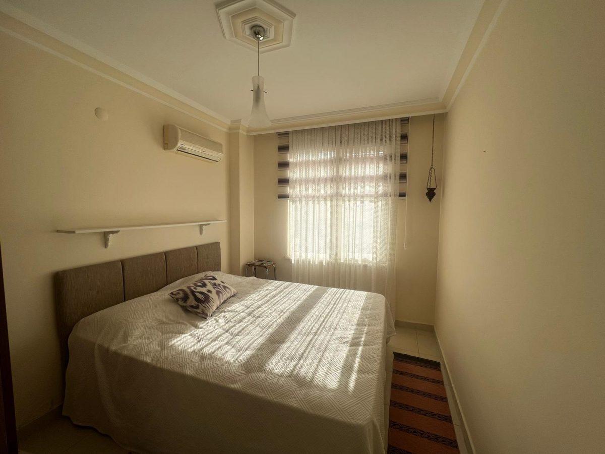 Трехкомнатные меблированные апартаменты площадью 115 м2 в Махмутларе, Алания - Фото 13