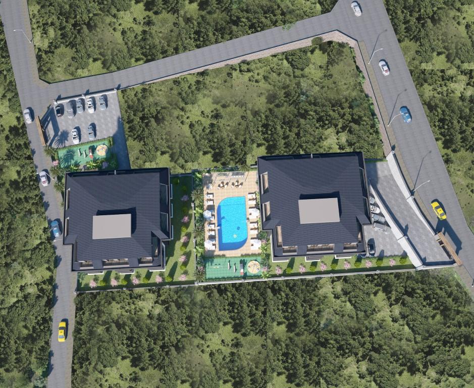 Новый жилой комплекс с апартаментами популярных планировок в районе Конаклы  - Фото 3