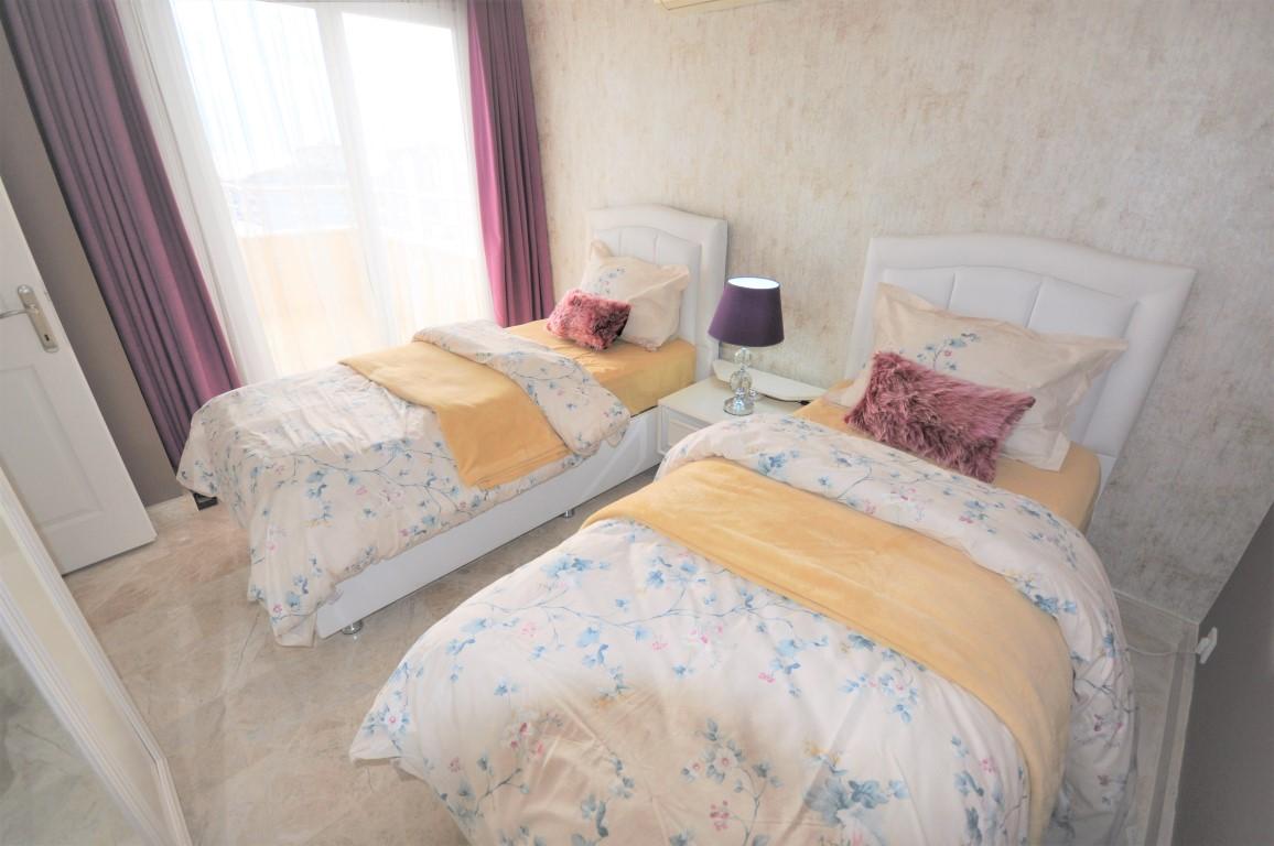 Дизайнерские меблированные апартаменты в Турции 2+1: квартира в Алании (Джикджилли) - Фото 25