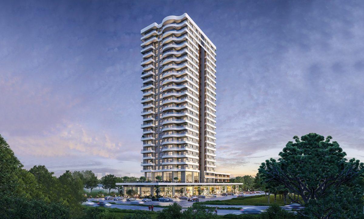 Новый комплекс с видовыми апартаментами в районе Конак 