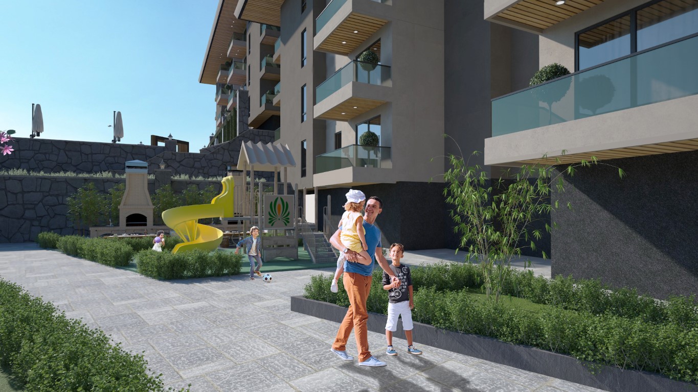 Апартаменты в новом ЖК в районе Конаклы, открытом для ВНЖ районе, в 10 минутах от моря - Фото 19