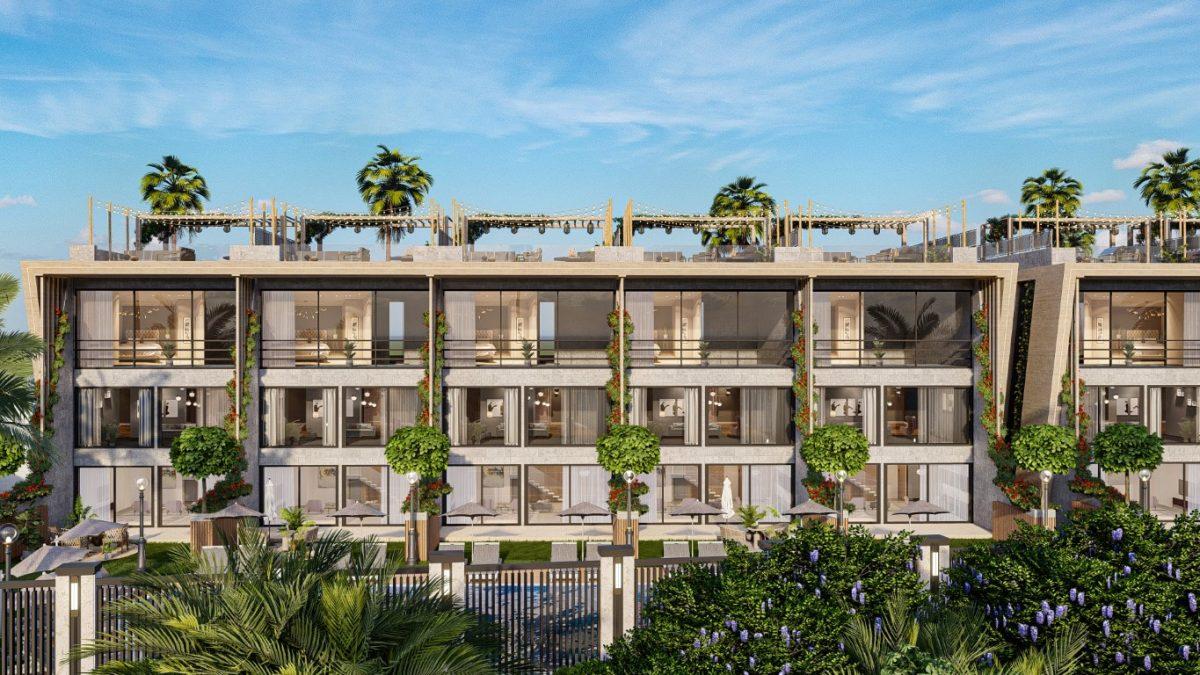 Новый проект с просторными апартаментами планировкой 1+1 и 2+1 в городе Гирне, Кипр  - Фото 5