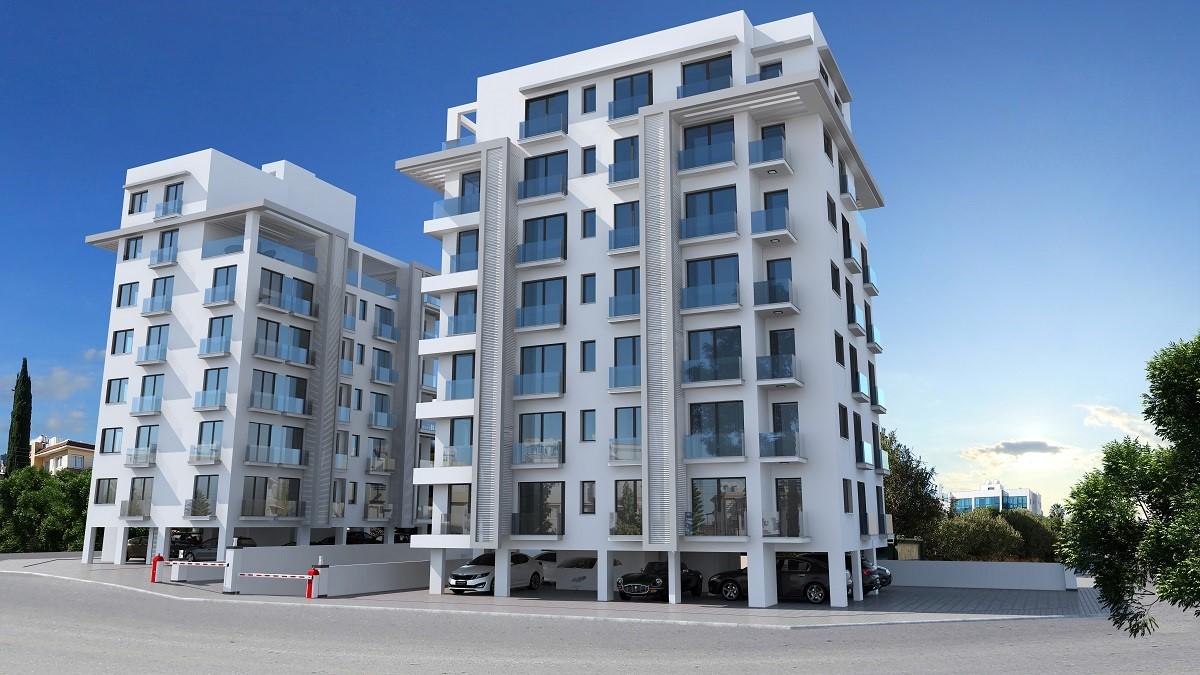 Новый жилой комплекс в центре города на Северном Кипре