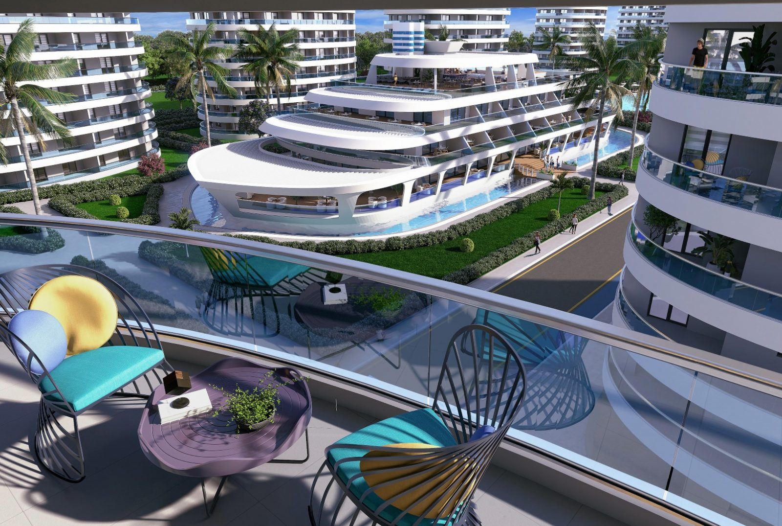 Новый масштабный проект на берегу моря в городе Искеле - Фото 3