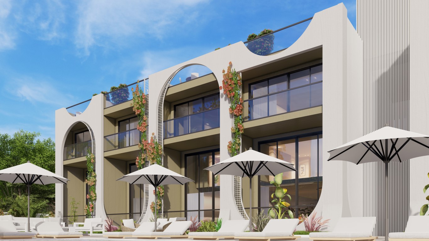 Новый проект с апартаментами в стиле лофт рядом с морем в городе Гирне, Кипр - Фото 13