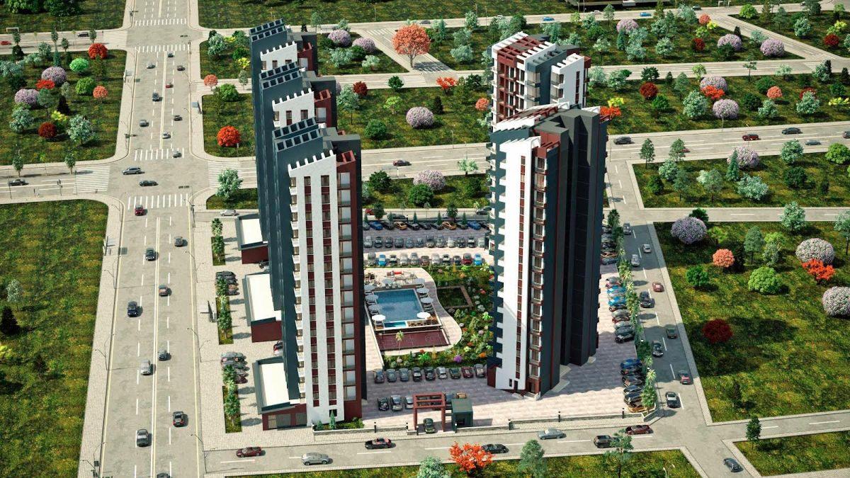 Новый масштабный проект в районе Мезитли, Мерсин (1+1,2+1) - Фото 2