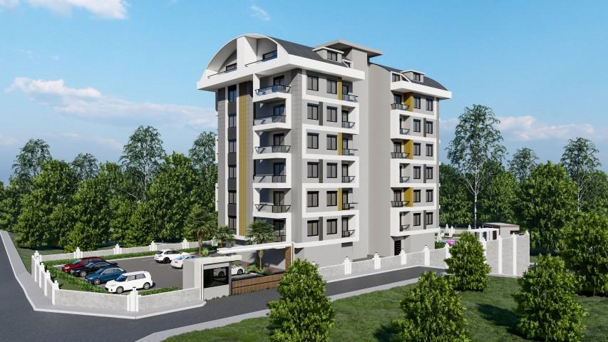 Новый жилой комплекс в районе Махмутлар, планировки 1+1,2+1,3+1 