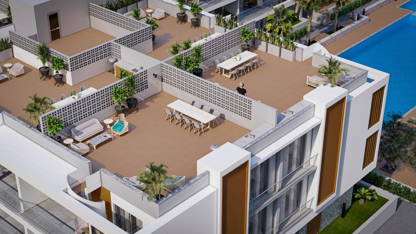 Новый комплекс на Северном Кипре район Кирения, с апартаментами 2+1 - Фото 22