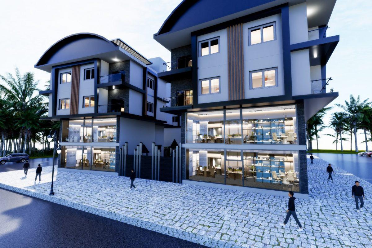 Новый жилой проект с коммерческими помещениями в районе Демирташ