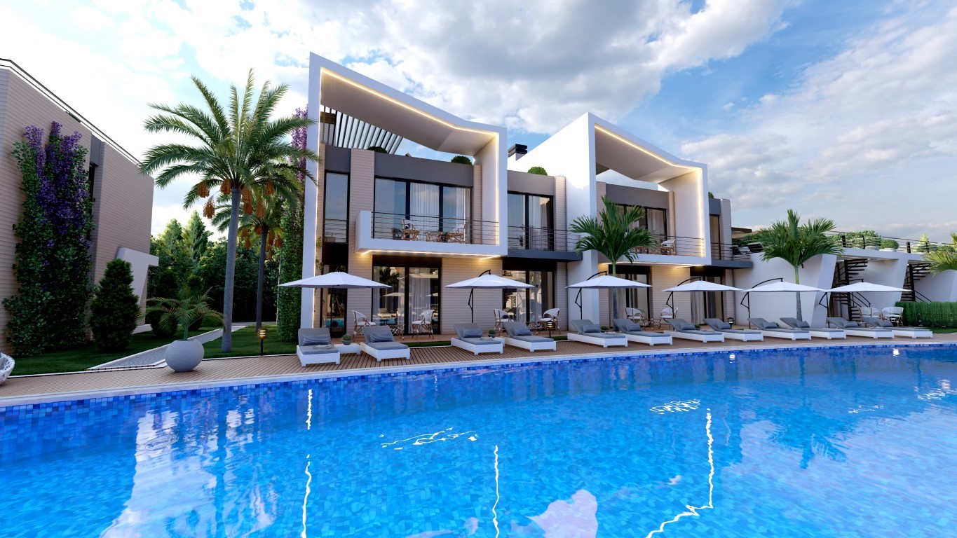 Новый проект на Северном Кипре, в городе Лапта, апартаменты планировкой 1+1, 2+1 - Фото 6