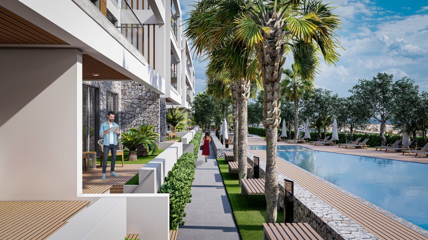 Новый комплекс на Северном Кипре район Кирения, с апартаментами 2+1 - Фото 14