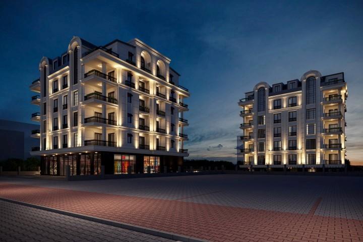 Новый, светлый жилой комплекс в городе Газипаша, площадь от 103 до 212 м2 - Фото 4