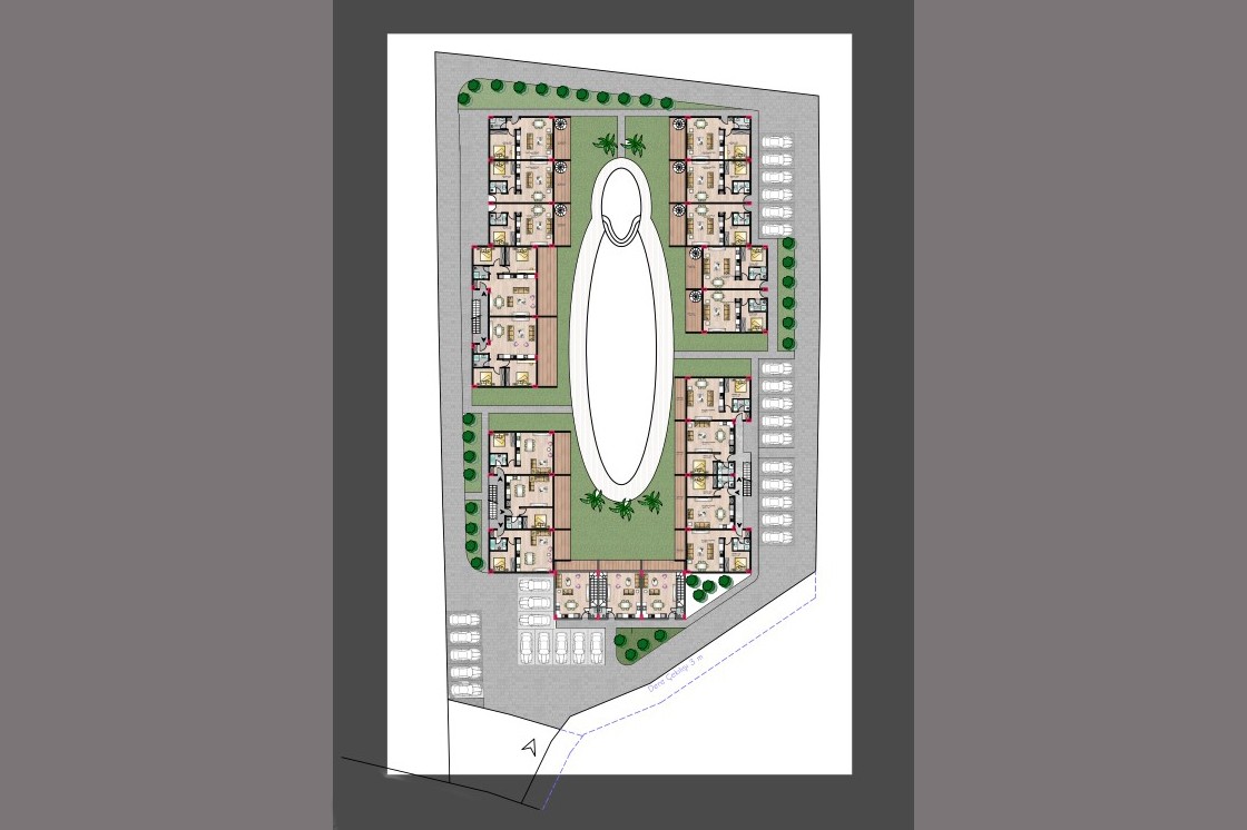 Новый проект на Северном Кипре, в городе Лапта, апартаменты планировкой 1+1, 2+1 - Фото 14