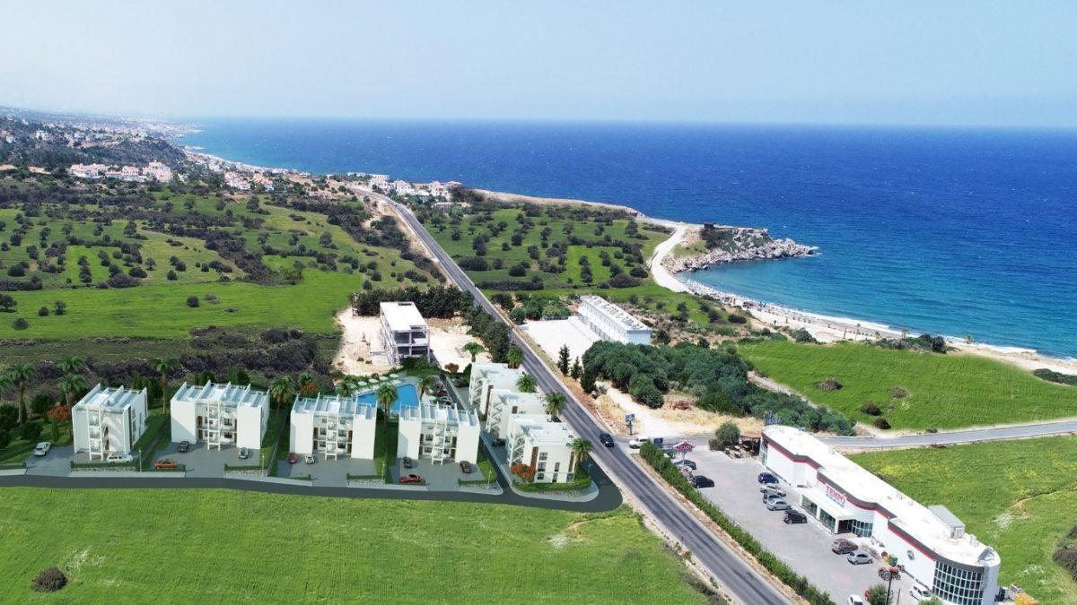 Проект современного жилого комплекса на Северном Кипре в районе Эсентепе, апартаменты планировкой 2+1 - Фото 3