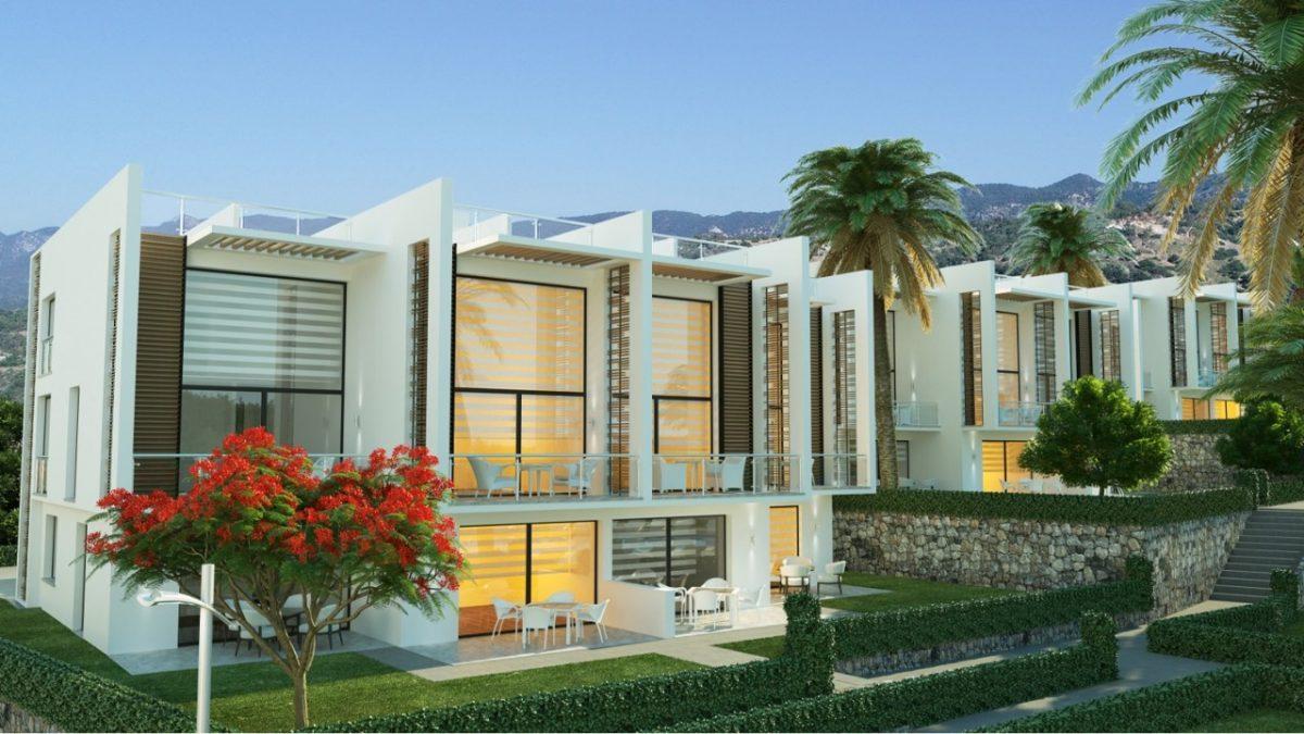 Проект современного жилого комплекса на Северном Кипре в районе Эсентепе, апартаменты планировкой 2+1 - Фото 6